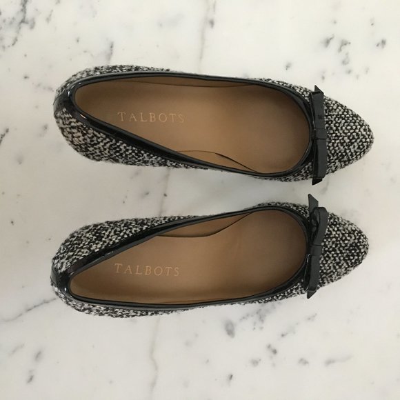 Talbots "Aubrey" Tweed Heel Bow Pump • 6.5M • MINT - Picture 5 of 8